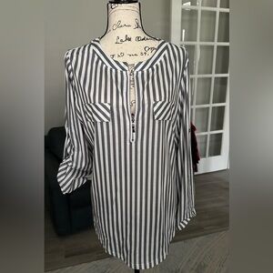 Baikea striped shirt XL